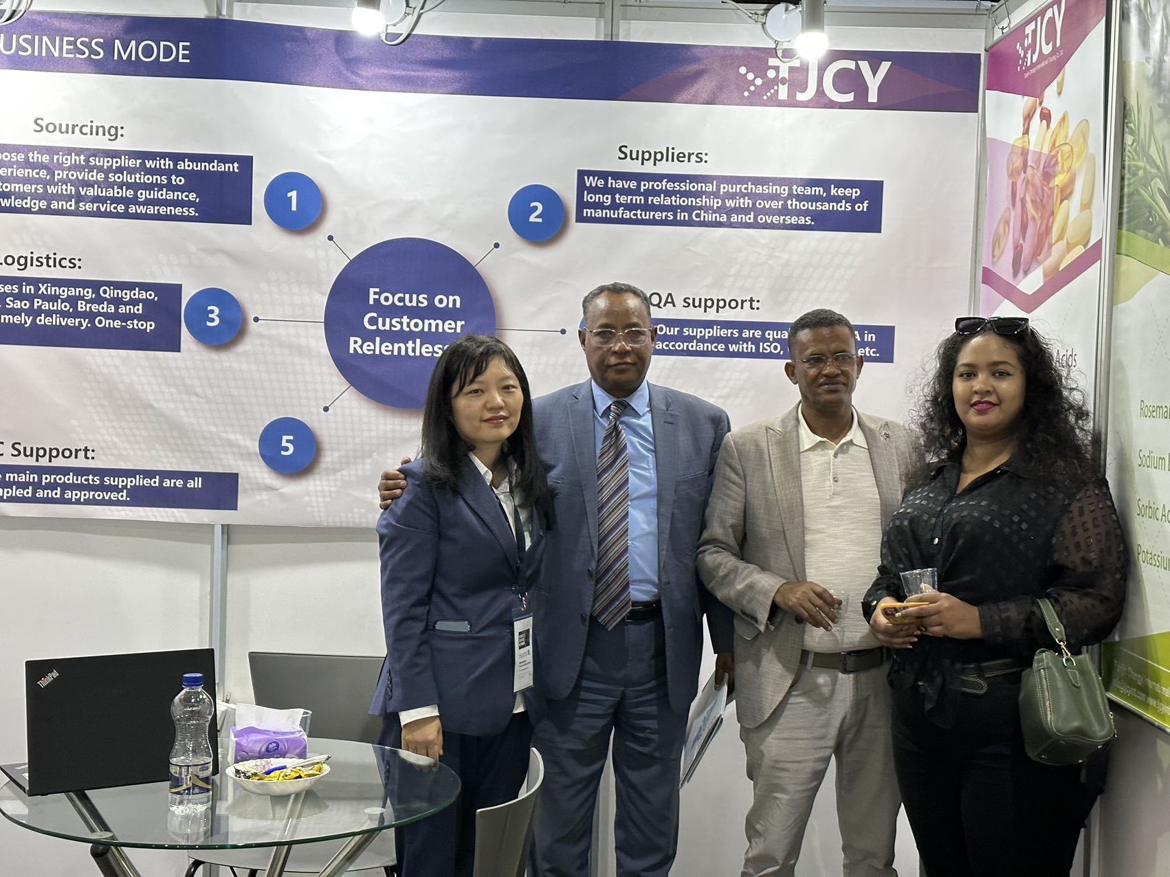 TJCY Shines at the 5th Ethiopia Agrofood Trade Show
